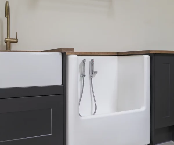 Utility room with dog wash at Thorne Close, Henley