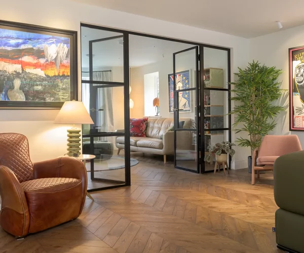 View from main living area to cosy snug, Thorne Close, Henley